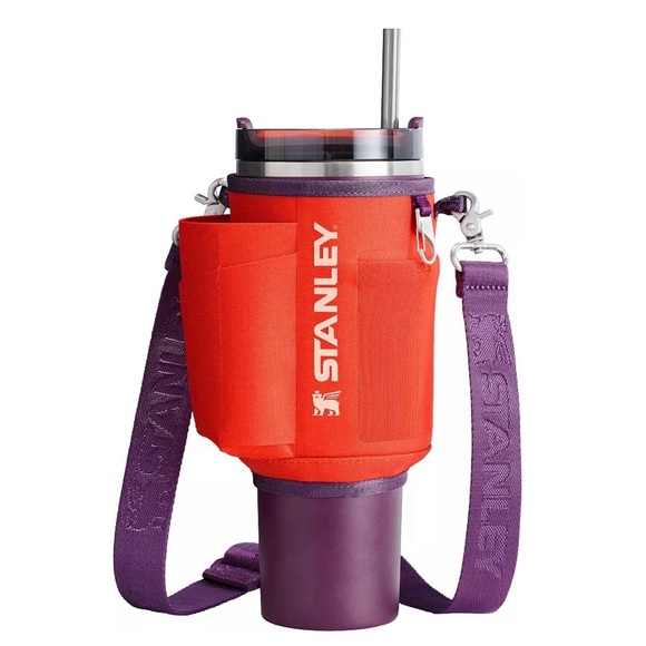 Stanley 40z Companion Sling in Tiger Lilly Plum NWT - Picture 1 of 5